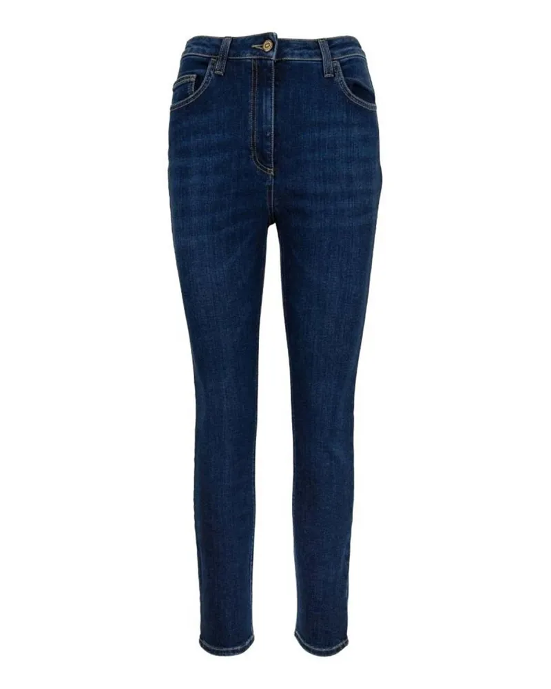 Elisabetta Franchi Bootcut Jeans - Jeansblau Jeansblau