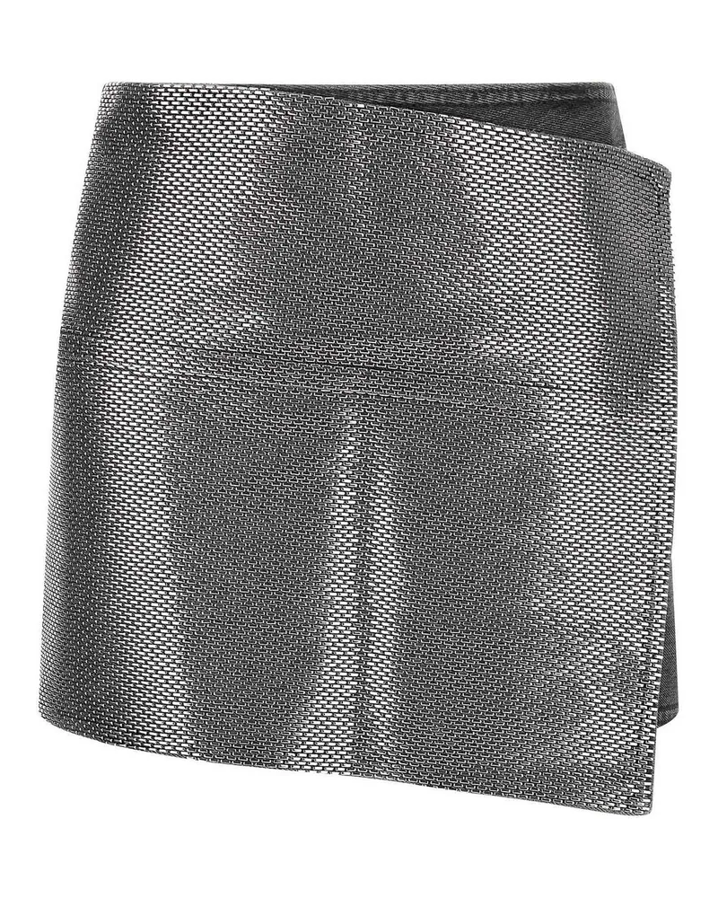 Haikure Minirock - Grau Grau