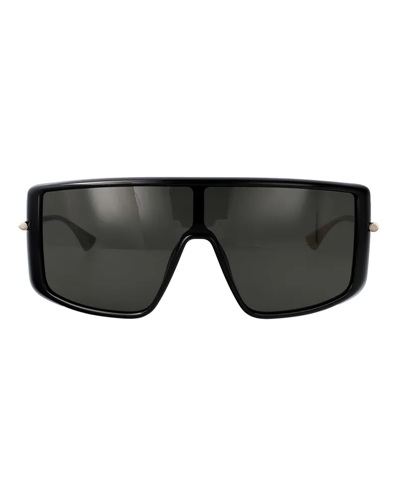 Alexander McQueen Sonnenbrille - Schwarz Schwarz