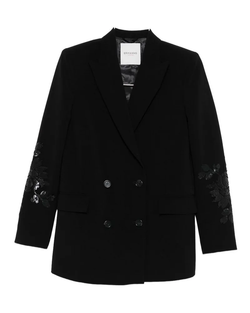Ermanno Scervino Blazer - Schwarz Schwarz