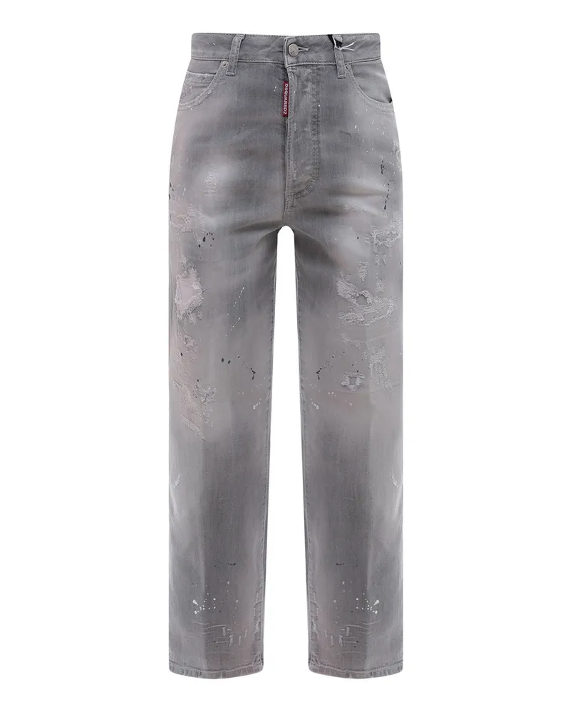 Dsquared2 Straight Leg Jeans - Grau Grau