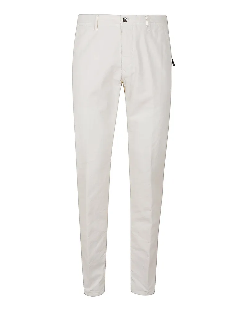 Incotex Casual Hose - Weiß Weiß