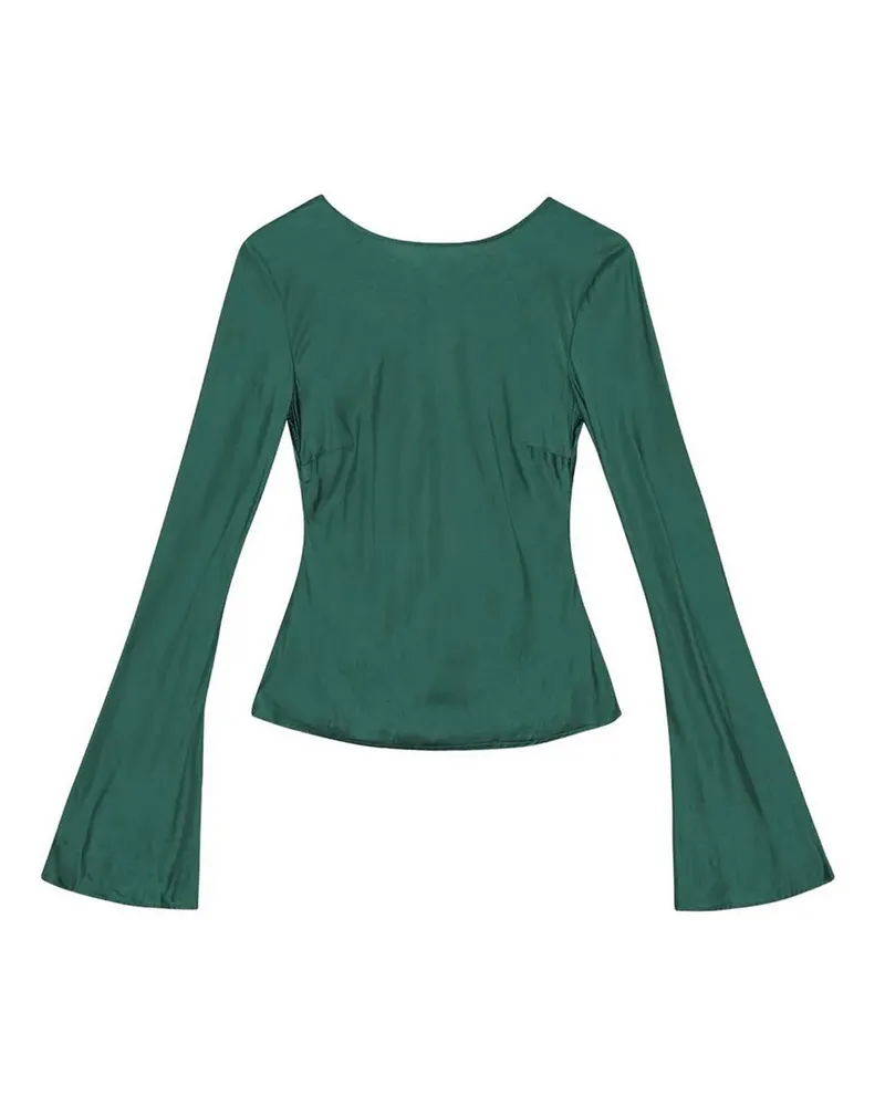 Ganni Bluse - Grün Grün