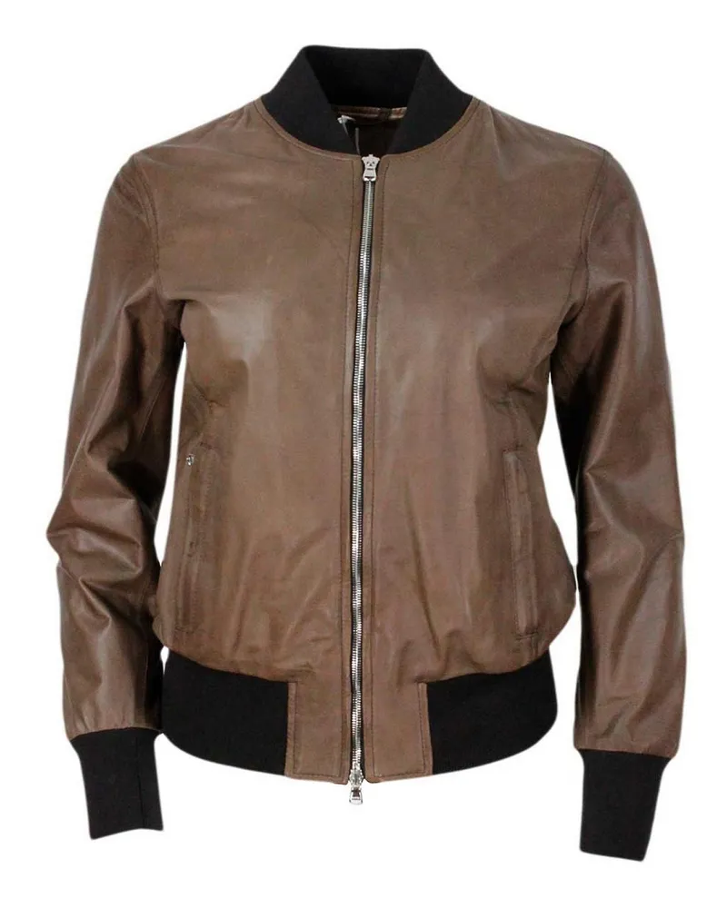BARBA Casualjacke - Braun Braun