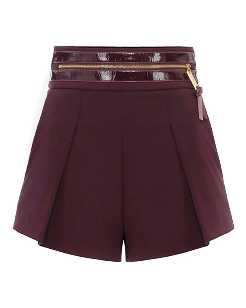 Elisabetta Franchi Rundhalspullover - Rot Rot