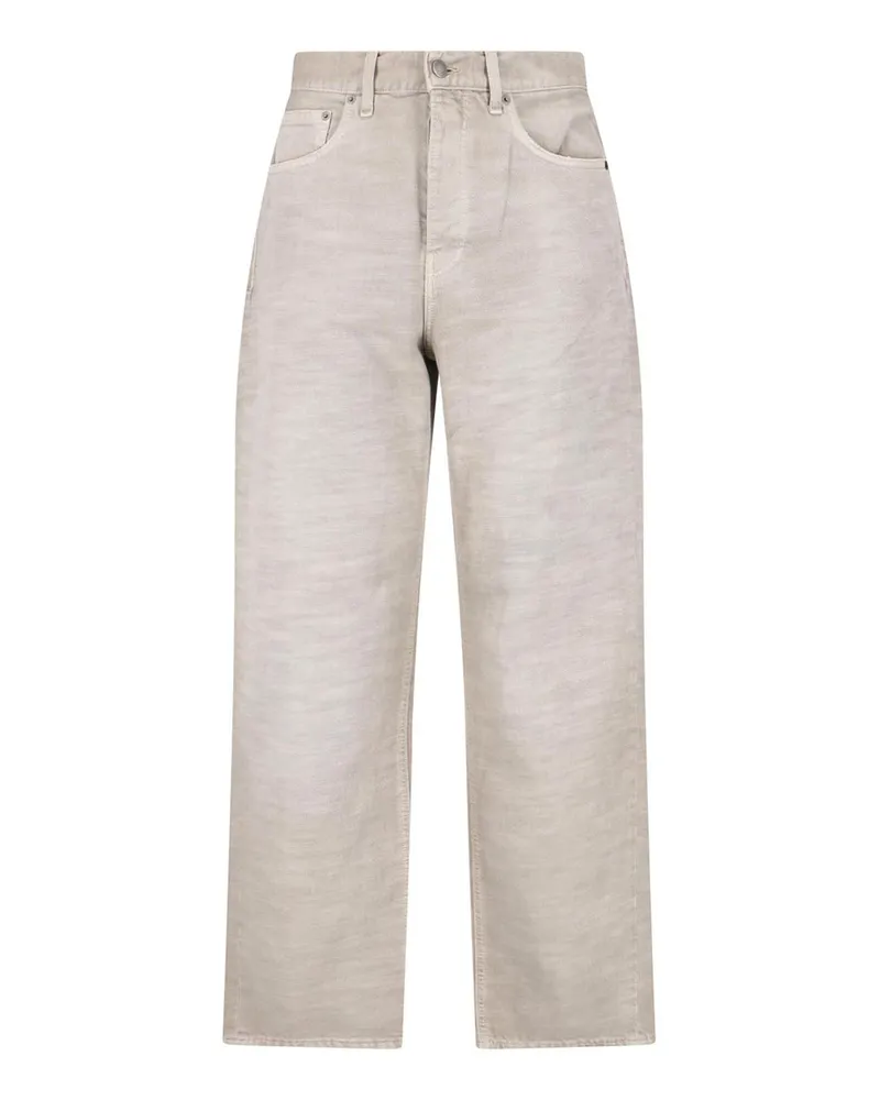 Haikure Bootcut Jeans - Beige Beige