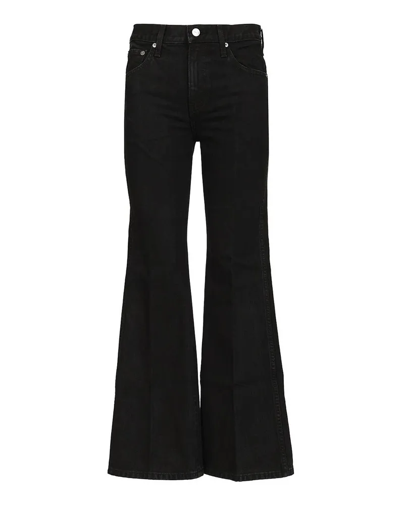 KHAITE Straight Leg Jeans - Schwarz Schwarz