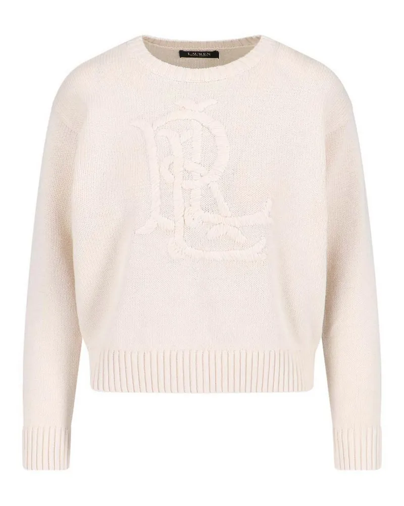 Ralph Lauren Rundhalspullover - Weiß Weiß