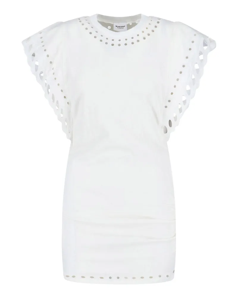 Étoile Isabel Marant Kurzes Kleid - Weiß Weiß