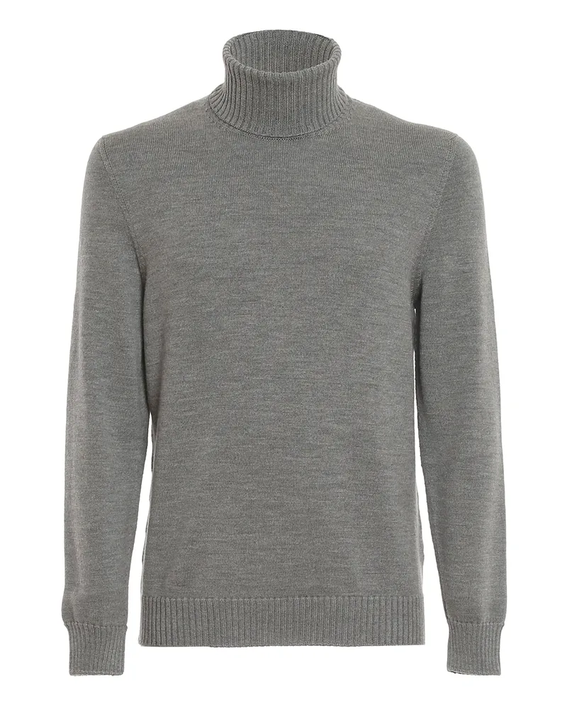 Drumohr  Rollkragenpullover - Grau Grau