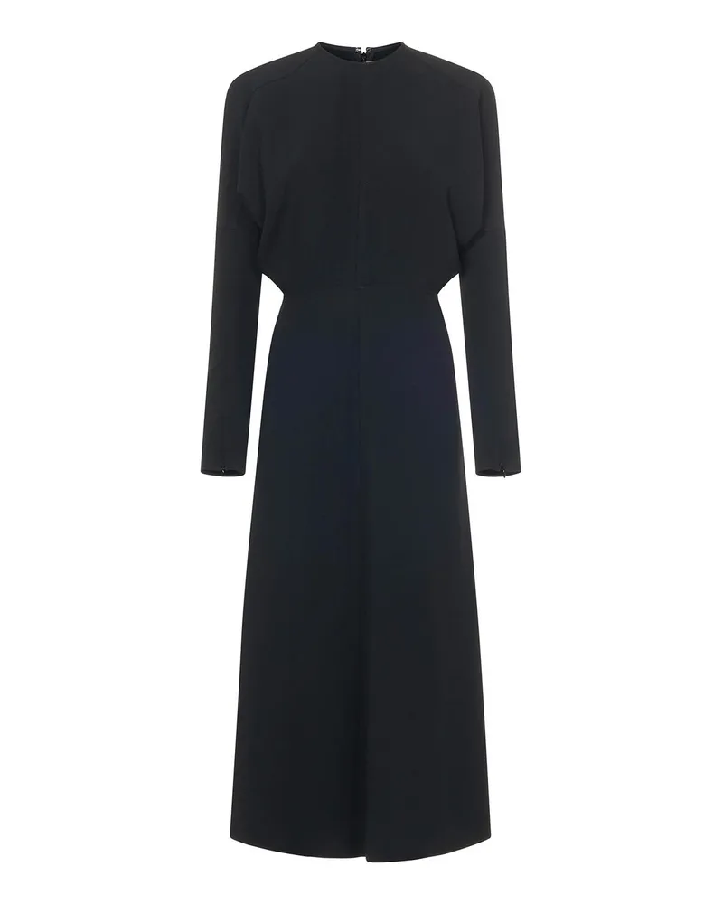 Victoria Beckham Knielanges Kleid - Schwarz Schwarz