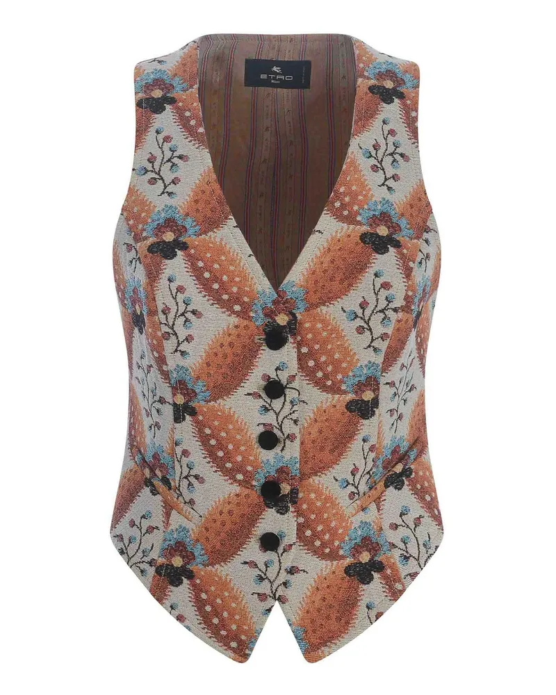 Etro Weste - Beige Beige