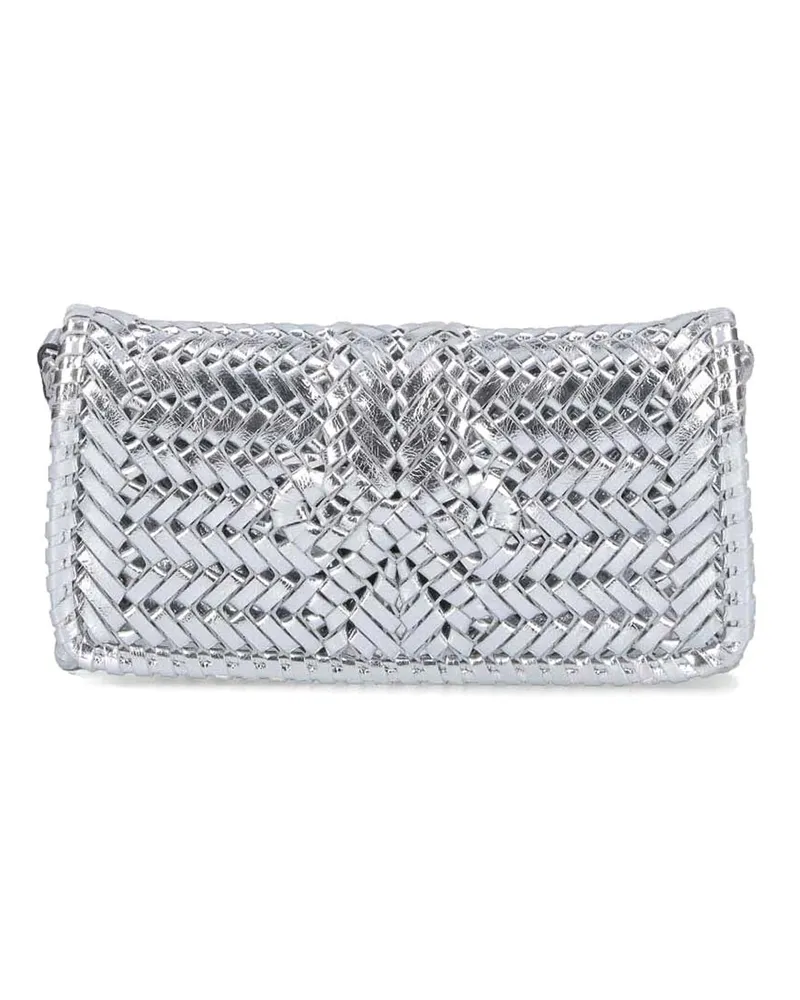 Anya Hindmarch Clutch - Silber Silber