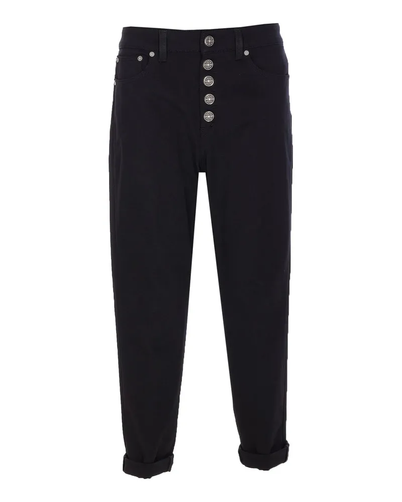 Dondup Bootcut Jeans - Schwarz Schwarz