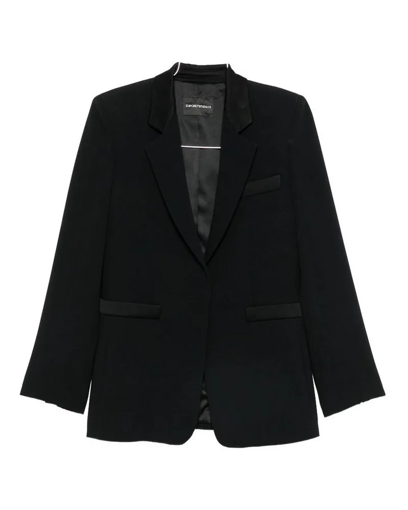 Emporio Armani Blazer - Schwarz Schwarz