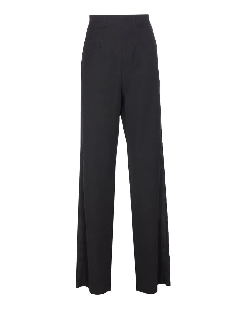 Max Mara Casual Hose - Schwarz Schwarz