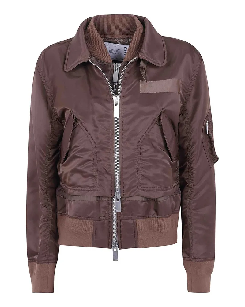Sacai Blazer - Braun Braun