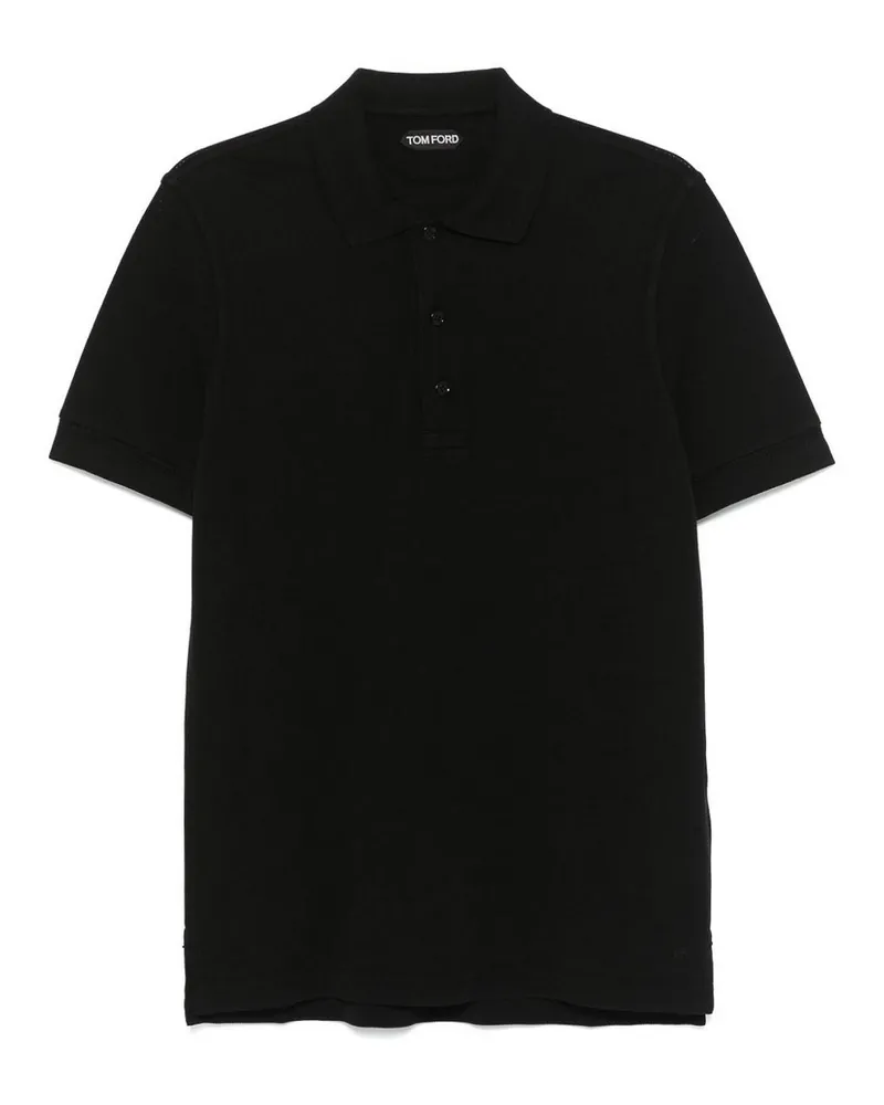 Tom Ford Poloshirt - Schwarz Schwarz