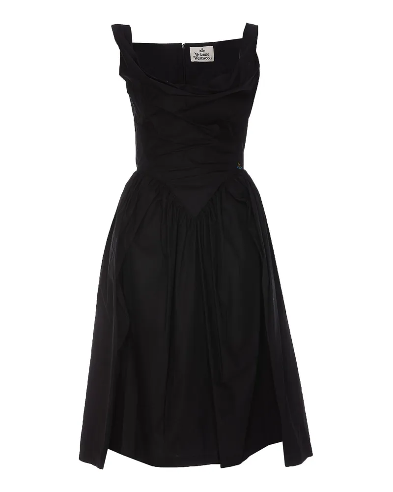 Vivienne Westwood Knielanges Kleid - Schwarz Schwarz