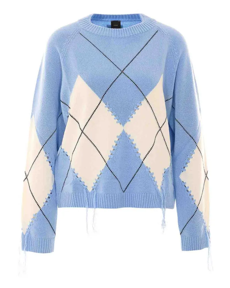 Mulberry Rundhalspullover - Blau Blau
