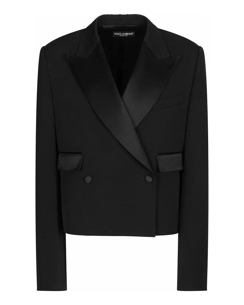 Dolce & Gabbana Casualjacke - Schwarz Schwarz