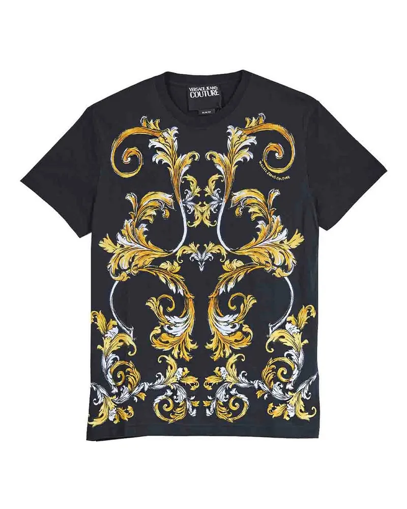 Versace Jeans T-Shirt - Schwarz Schwarz