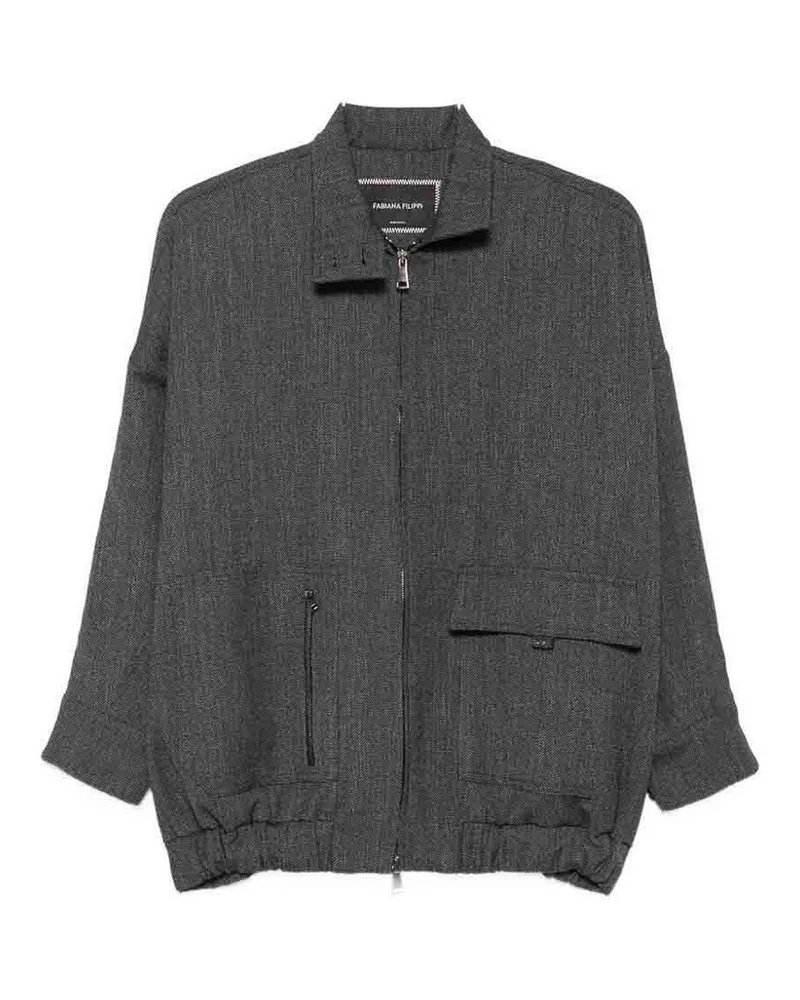 Fabiana Filippi Rollkragenpullover - Blau Blau