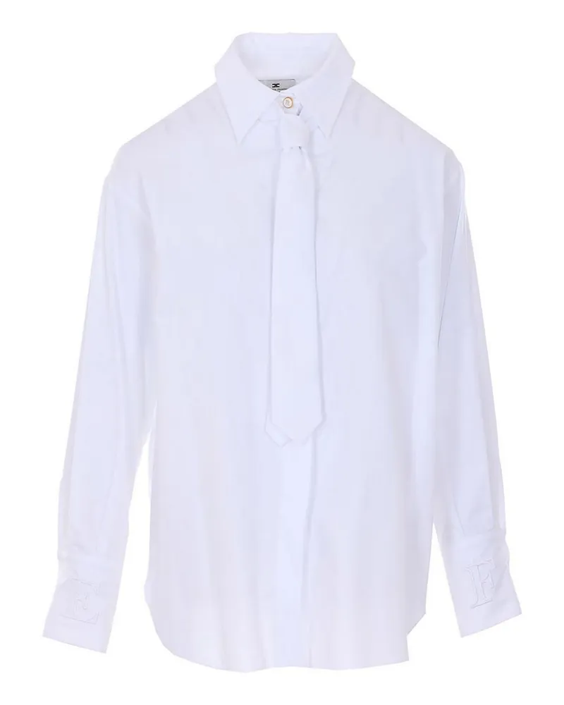 Elisabetta Franchi Hemd - Weiß Weiß