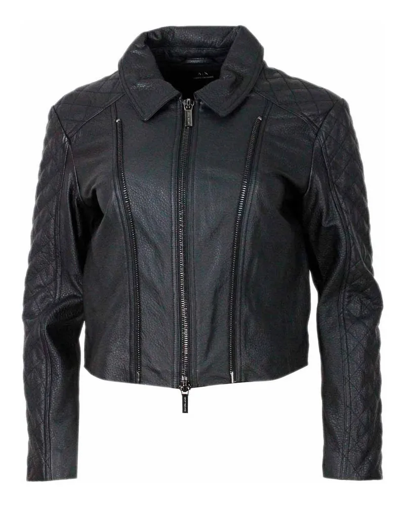 Armani Exchange Casualjacke - Schwarz Schwarz