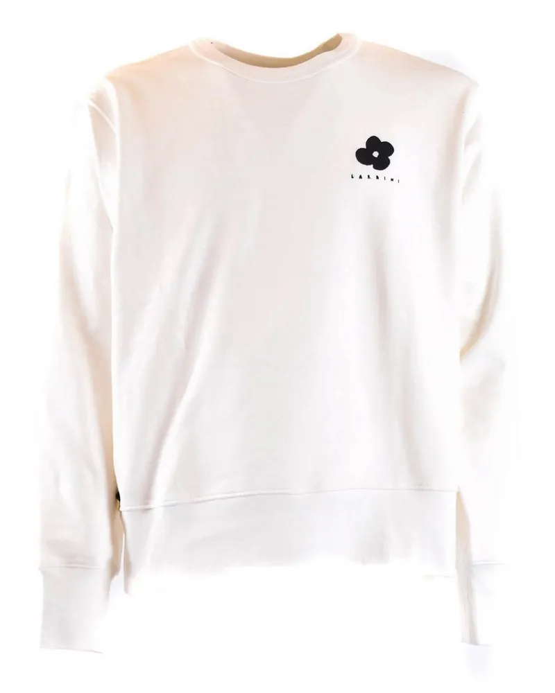 LARDINI Sweatshirt - Weiß Weiß