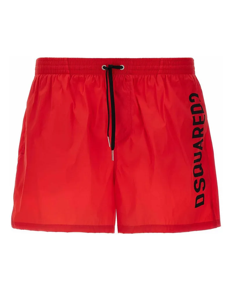 Dsquared2 Badehose - Rot Rot