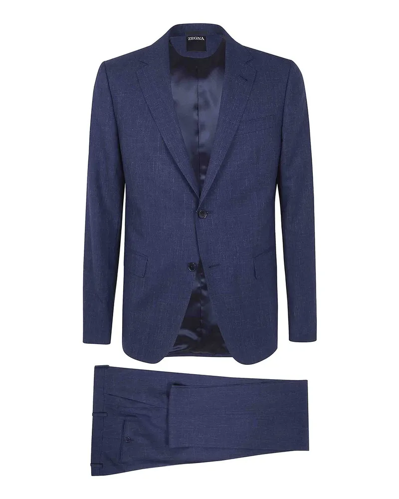 Ermenegildo Zegna Eleganter Anzug - Schwarz Schwarz