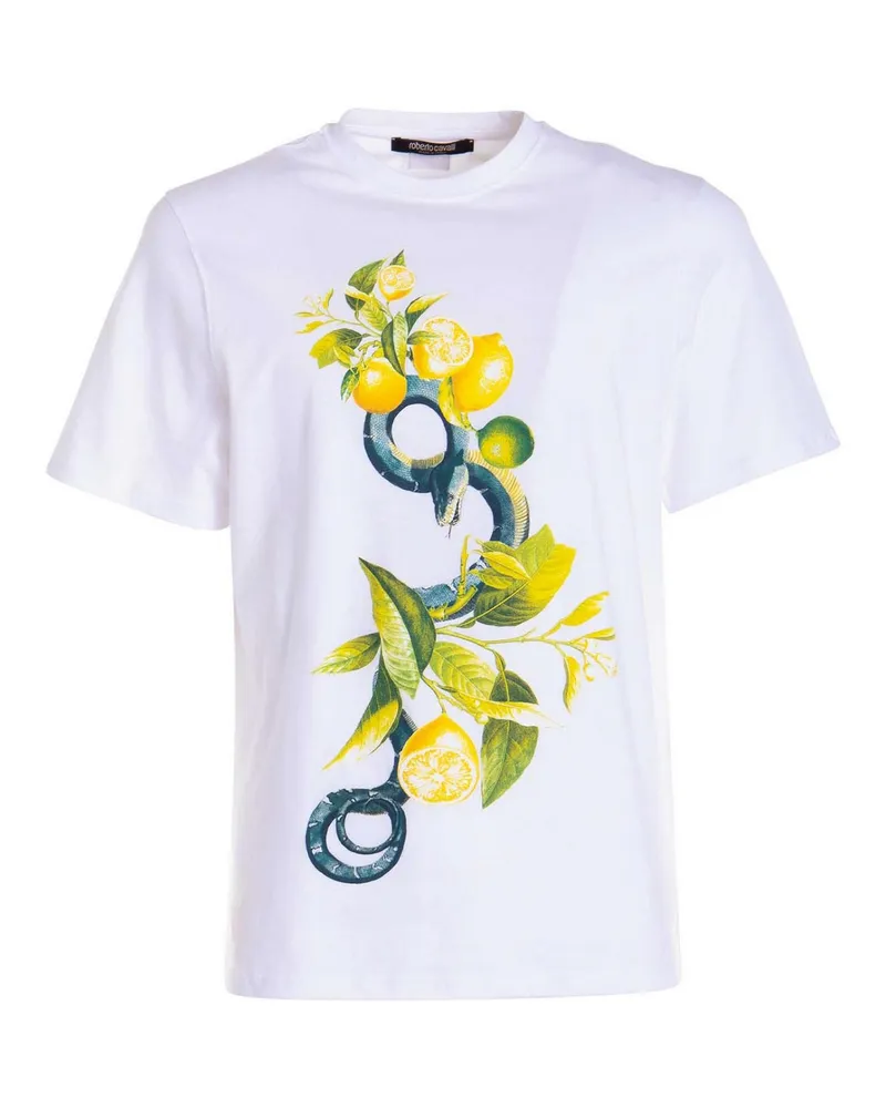 Roberto Cavalli T-Shirt - Weiß Weiß