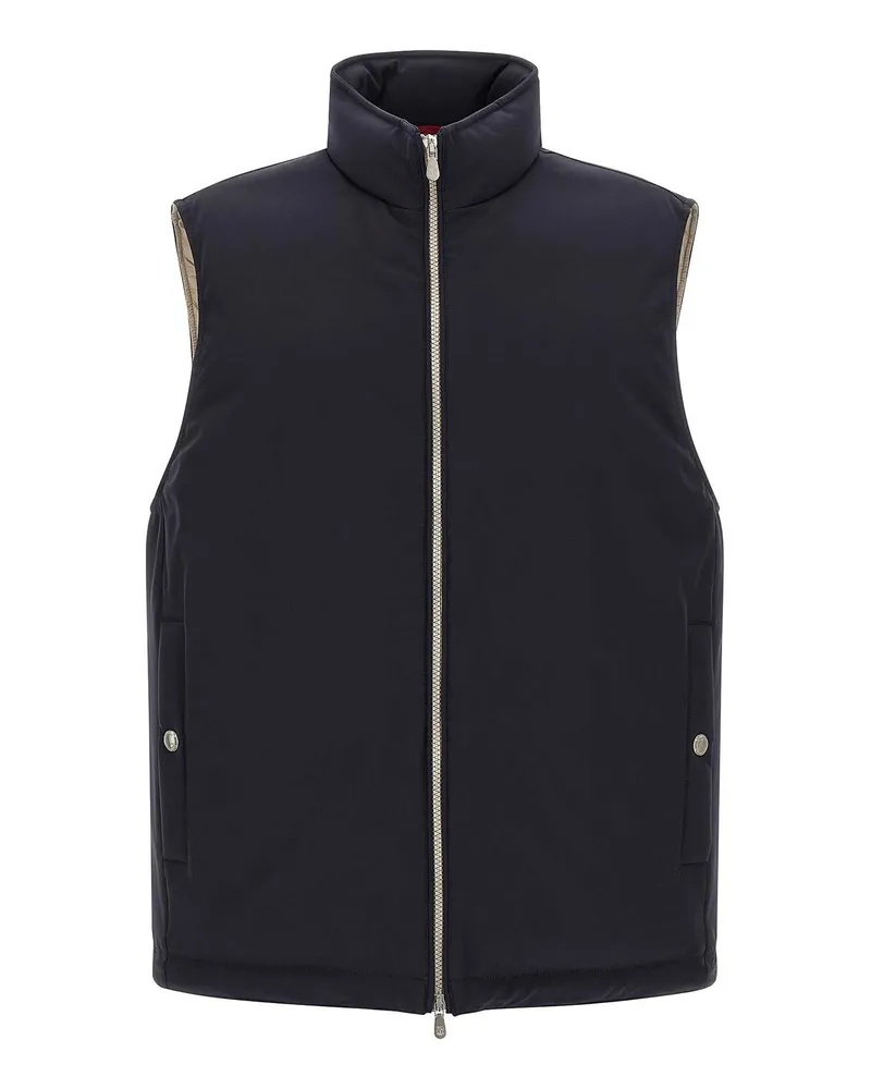 Brunello Cucinelli Weste - Blau Blau