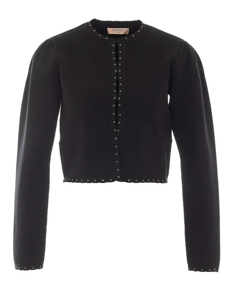 Twin-Set Cardigan - Schwarz Schwarz