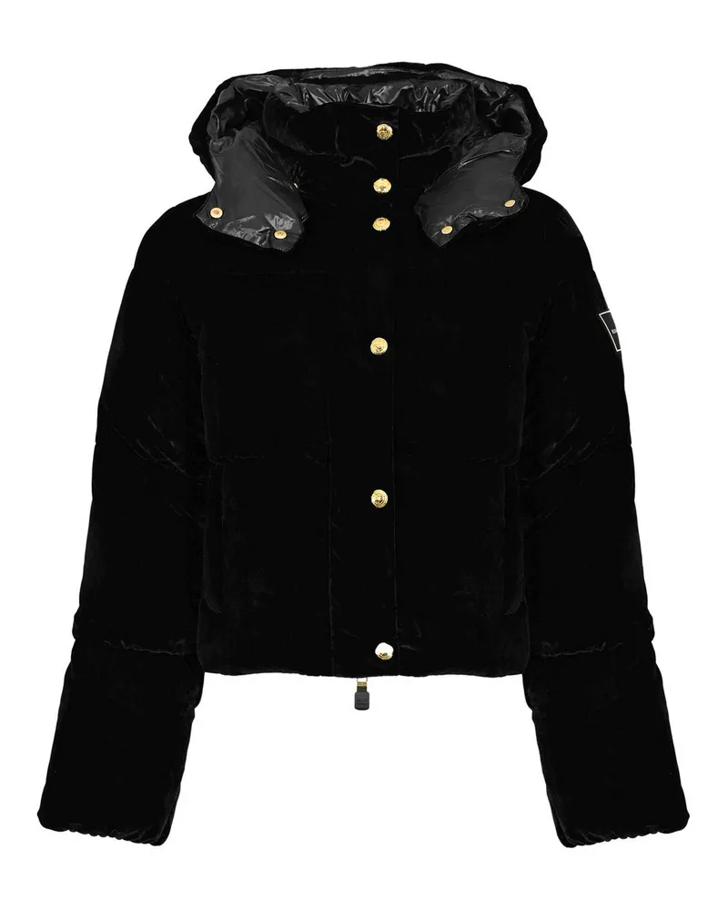 Elisabetta Franchi Daunenjacke - Schwarz Schwarz