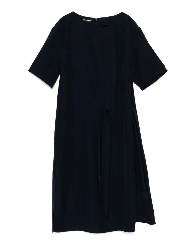 Emporio Armani Kurzes Kleid - Blau Blau