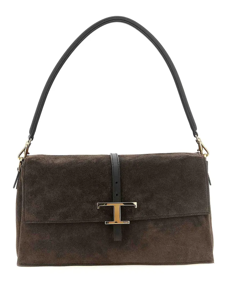 TOD'S Schultertasche - Braun Braun