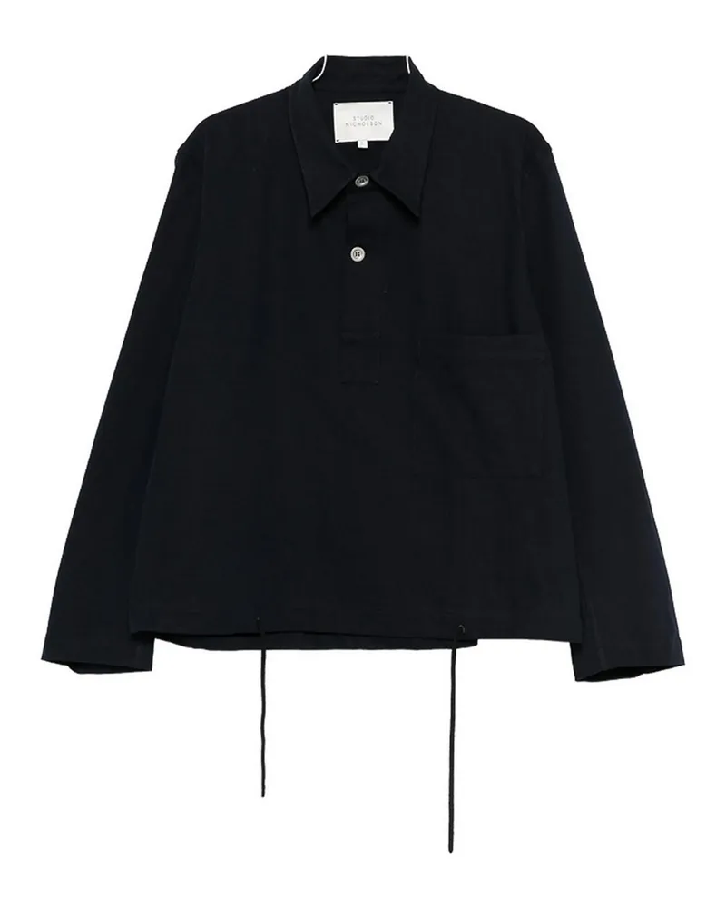 Studio Nicholson Hemd - Blau Blau