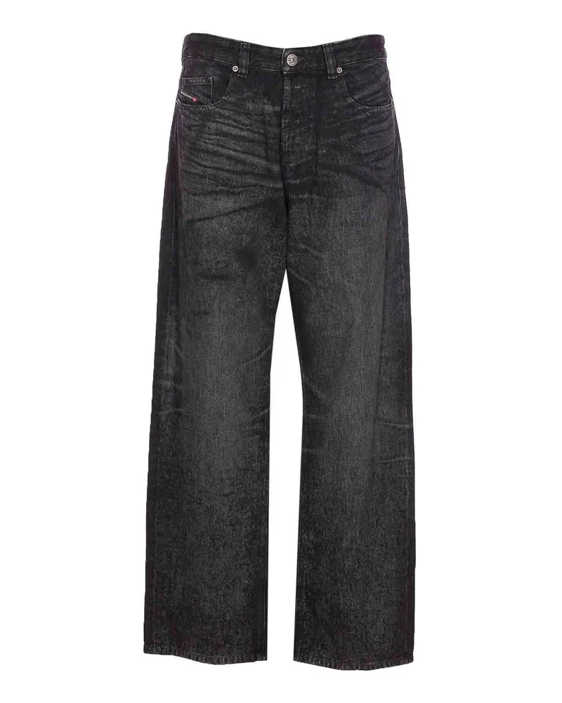 Diesel Casual Hose - Schwarz Schwarz