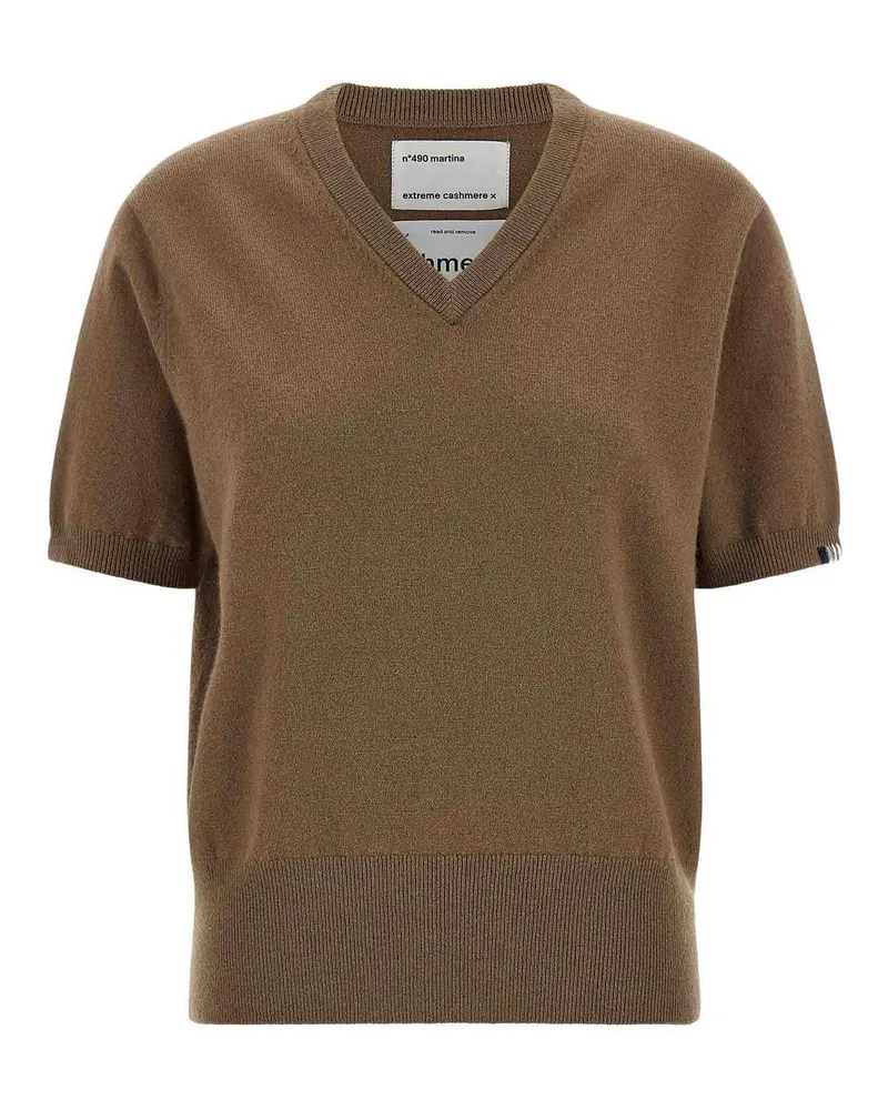 extreme cashmere Rundhalspullover - Braun Braun
