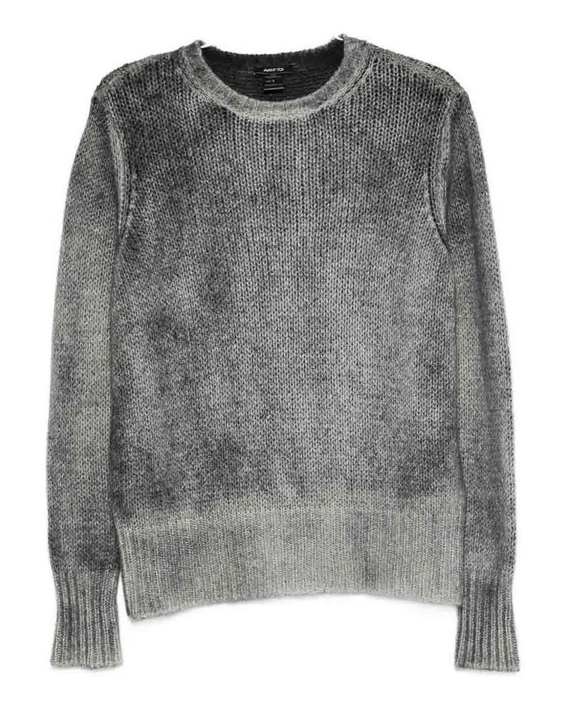 Avant Toi Rundhalspullover - Grau Grau