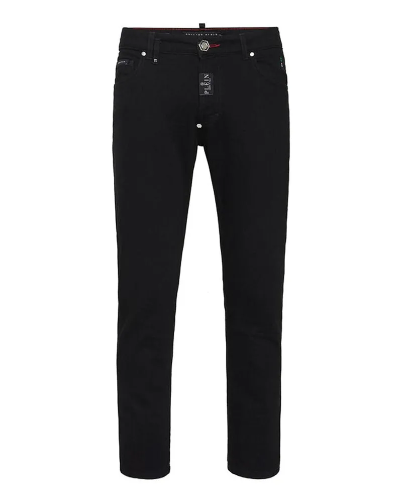 Philipp Plein Bootcut Jeans - Schwarz Schwarz