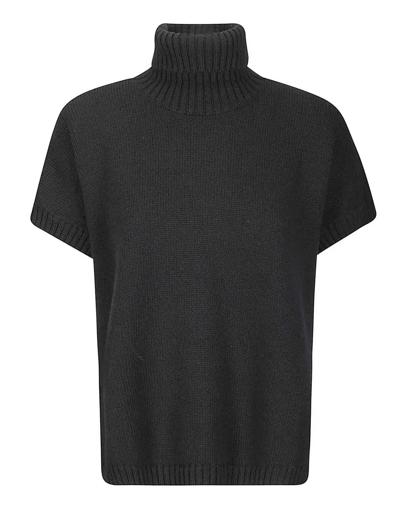 LABO.ART Labo. Art Rundhalspullover - Schwarz Schwarz