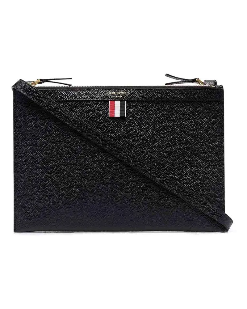 Thom Browne Umhängetasche - Schwarz Schwarz