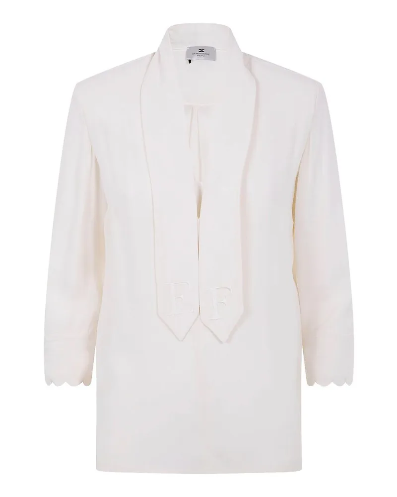 Elisabetta Franchi Hemd - Weiß Weiß