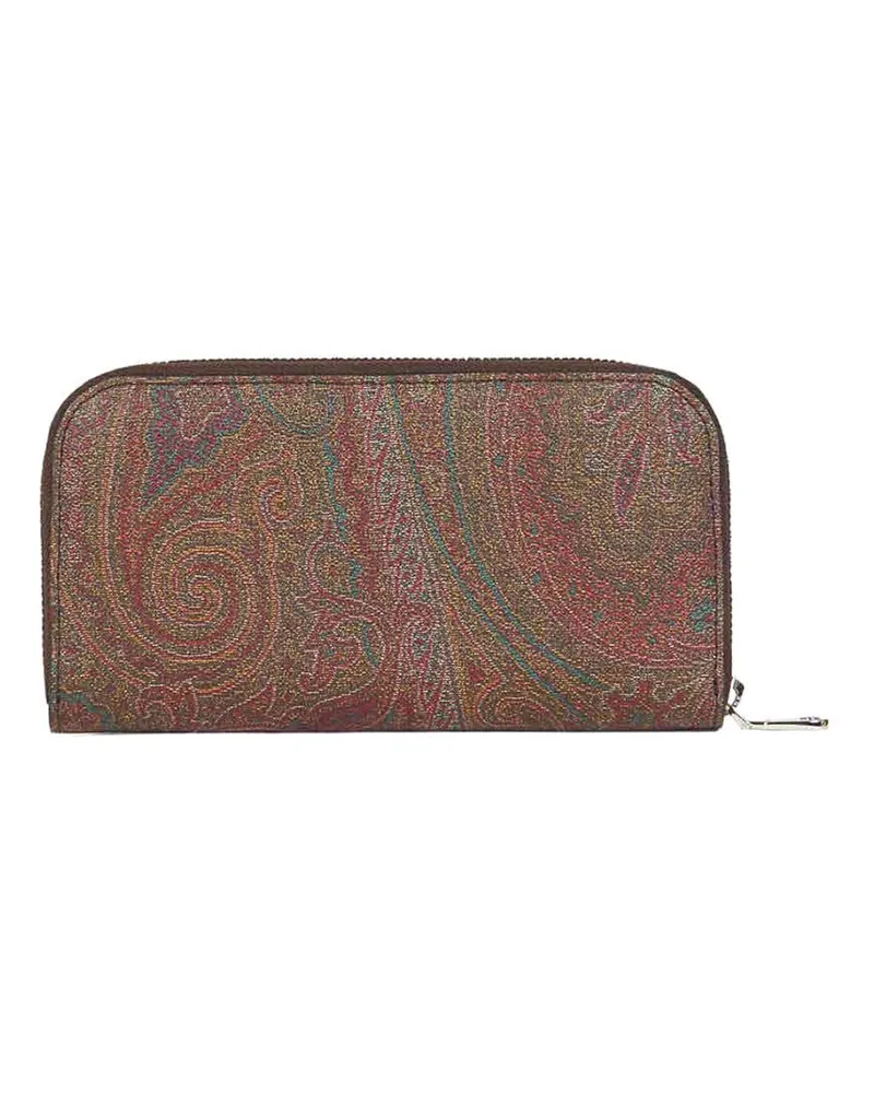 Etro Portemonnaie - Braun Braun
