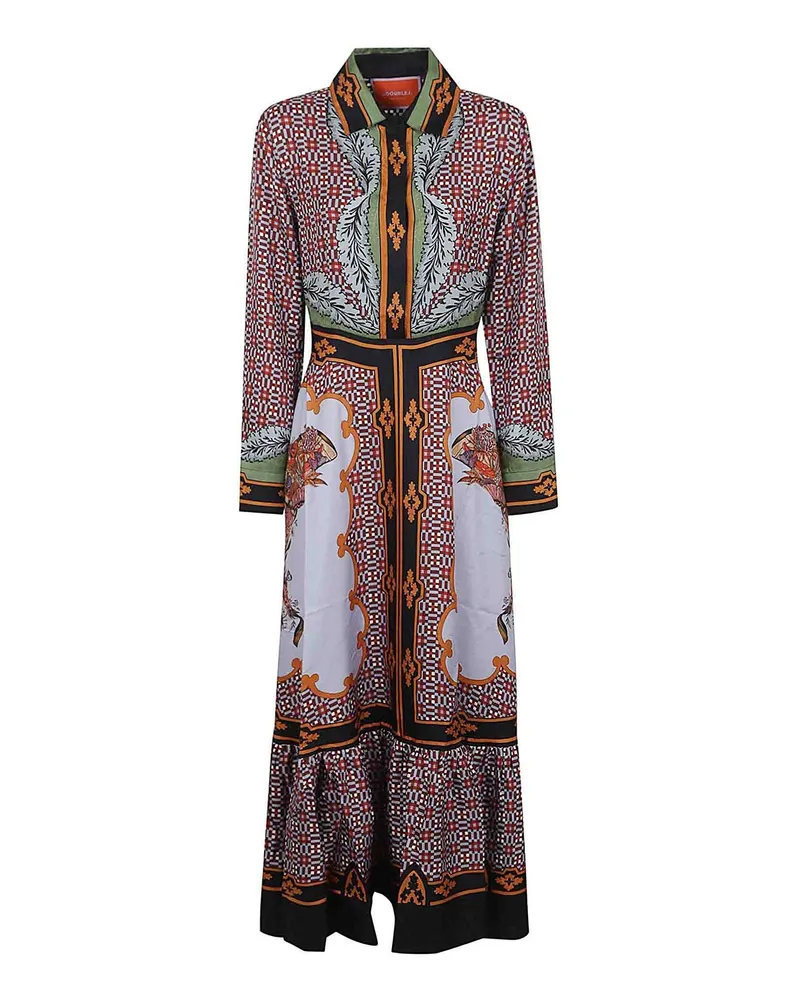 La DoubleJ Knielanges Kleid - Rosa Rosa