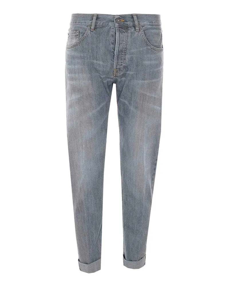 Dondup Straight Leg Jeans - Blau Blau