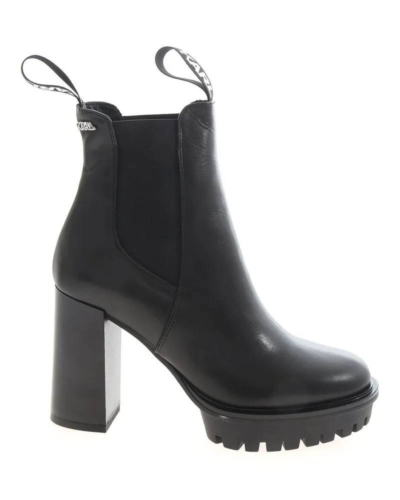 Karl Lagerfeld Stiefeletten - Schwarz Schwarz